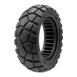 Rueda maciza 9x3-5,5 línea negra [Amitor]