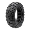 Rueda maciza 9x3-5,5 línea negra [Amitor]