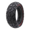 Rueda maciza 10x3,0/255x80 (80/65-6) roja [Amitor]