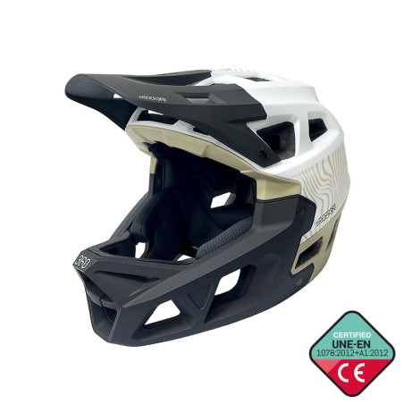 Casco INTEGRA Sport blanco - verde militar L