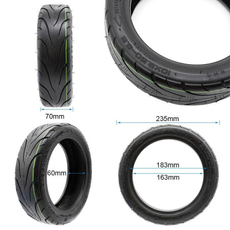 Neumático Tubeless 10x2,5-6,5 [CST]