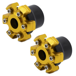 Protector decorativo anticaídas para eje motor o llanta EWTB-006 dorado