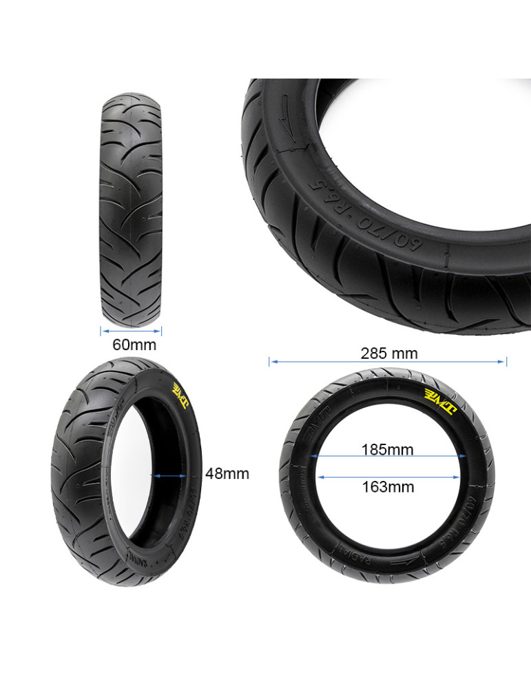 Neumático 60/70 R6,5 (10X2,125) [PMT]
