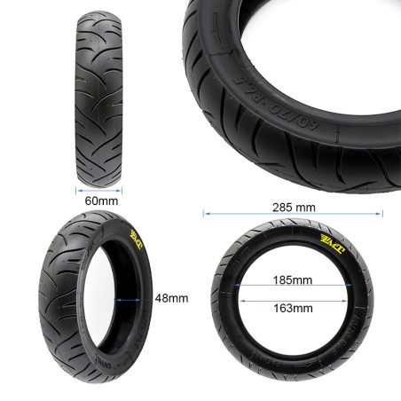 Neumático 60/70 R6,5 (10X2,125) [PMT]