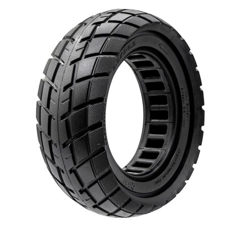 Rueda maciza ultraligera offroad 8,5x3-5,5 - linea negra [Ewheel]