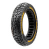 Rueda maciza ultraligera offroad 10x2,125-6,5/B44 - amarillo [Nedong]