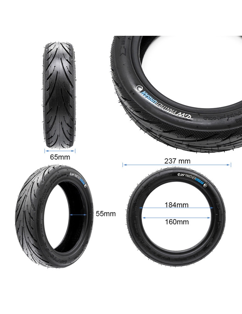Neumático tubeless 60/70-6,5 EWHEEL PANTHERURBAN