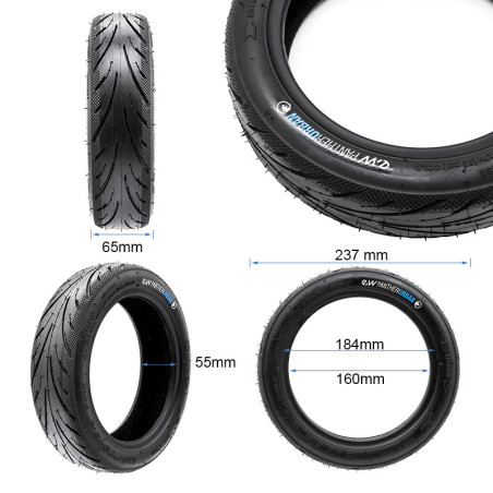 Neumático tubeless 60/70-6,5 EWHEEL PANTHERURBAN