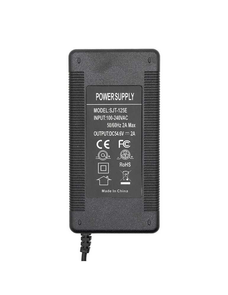 Cargador 48v (salida 54,6v) 2A conector Julet 3105