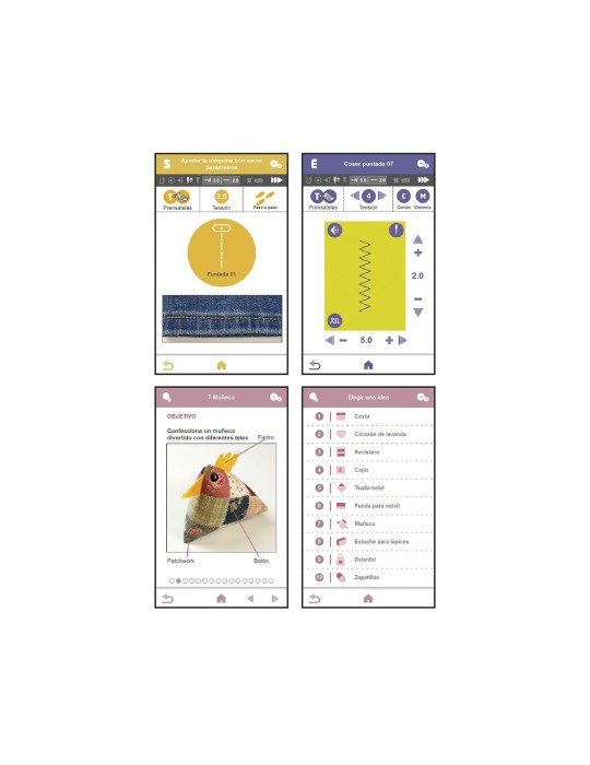 Máquina de Coser Alfa Smart Plus