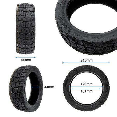 Neumático 8,5x3 tubeless offroad EWHEEL RHINOTRACK