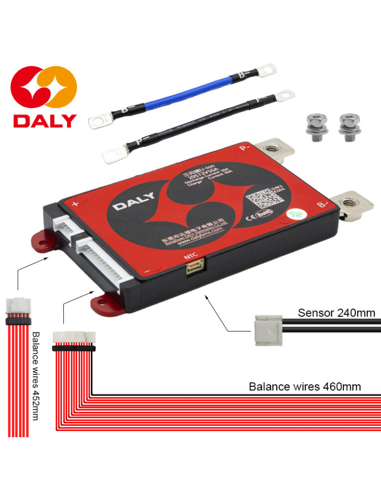 BMS 20S 72V 50A [DALY] New generation