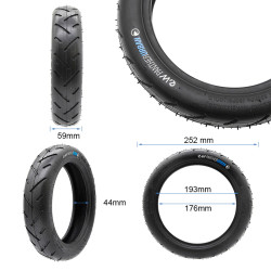 Neumático tubeless 60/70-7 PARA MI4 PRO MAX/PLUS EWHEEL PANTHERURBAN 2