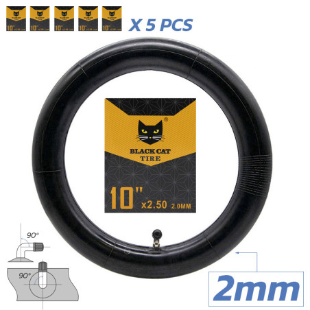 Cámara premium 2.0mm grosor 10x2,5 VC 90x90º - 5uds [Black cat]