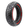 Rueda maciza ultraligera offroad 10x2,5/B44 - rojo [Nedong]