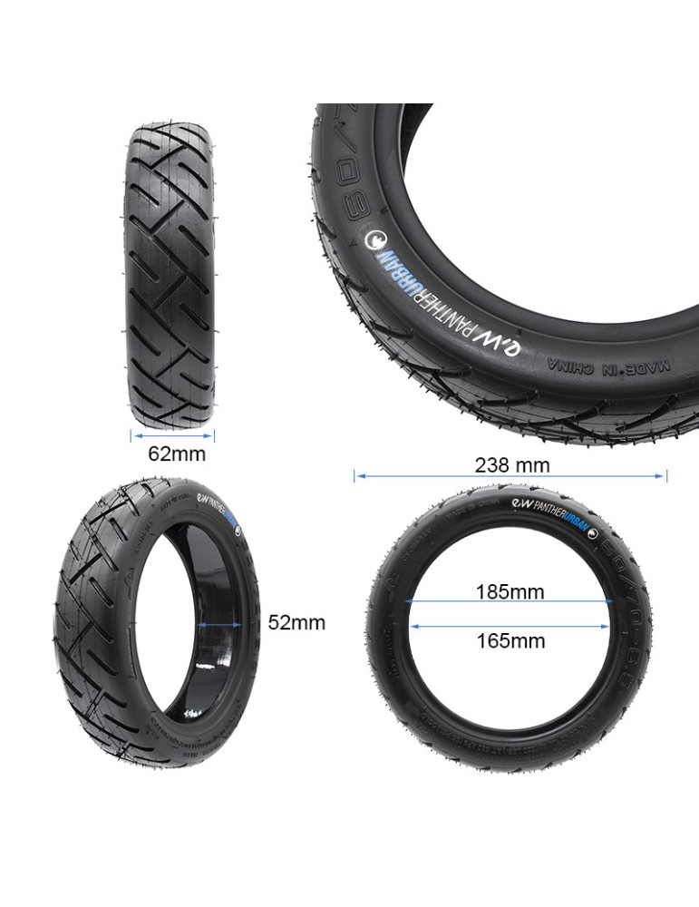 Neumático tubeless 60/70-6,5 PARA MI5 EWHEEL PANTHERURBAN NEW GEL