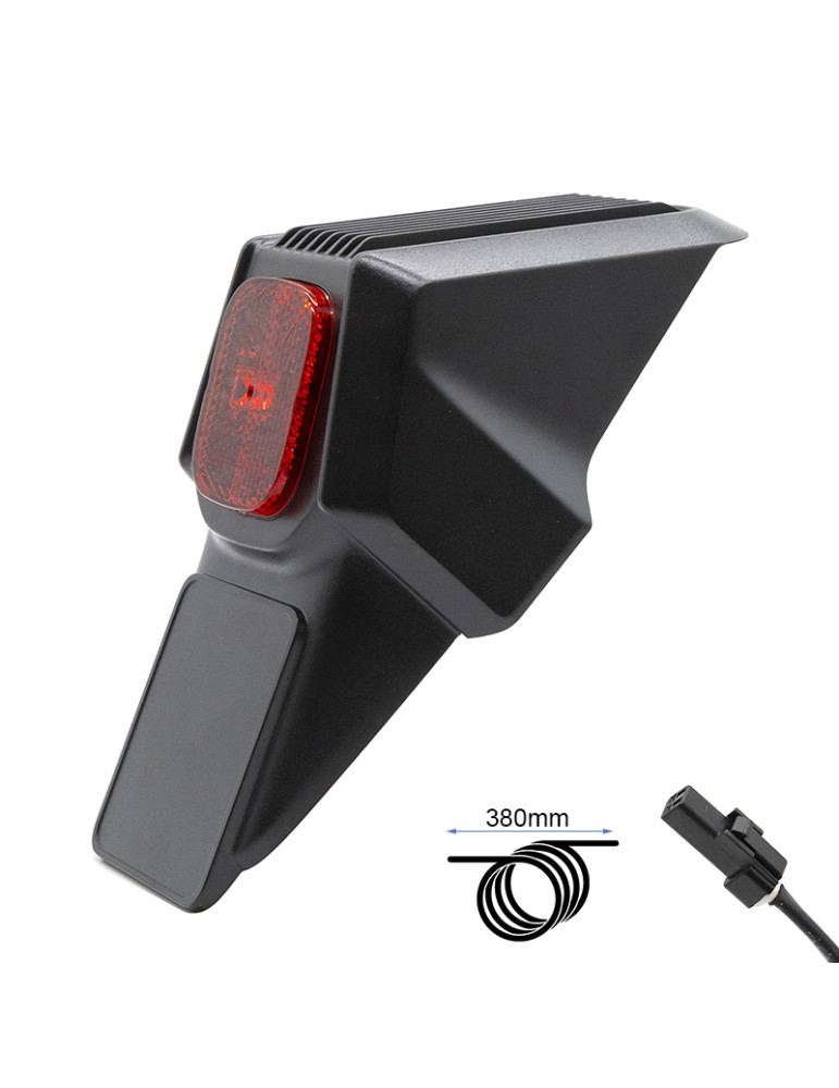Conjunto de guardabarros trasero Ninebot ZT3 Pro - negro
