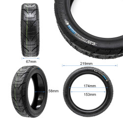 Neumático tubeless 70/50-6,1 EWHEEL PANTHERURBAN Con gel antipinchazos 2