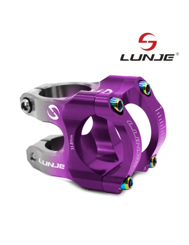 Potencia para manillares de 31,8mm EWPM-003 violeta-gris