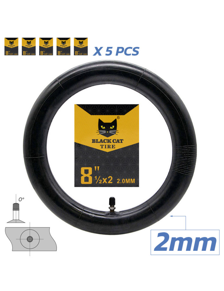 Cámara premium 2.0mm grosor 8,5x2(156) VR - 5uds [Black cat]
