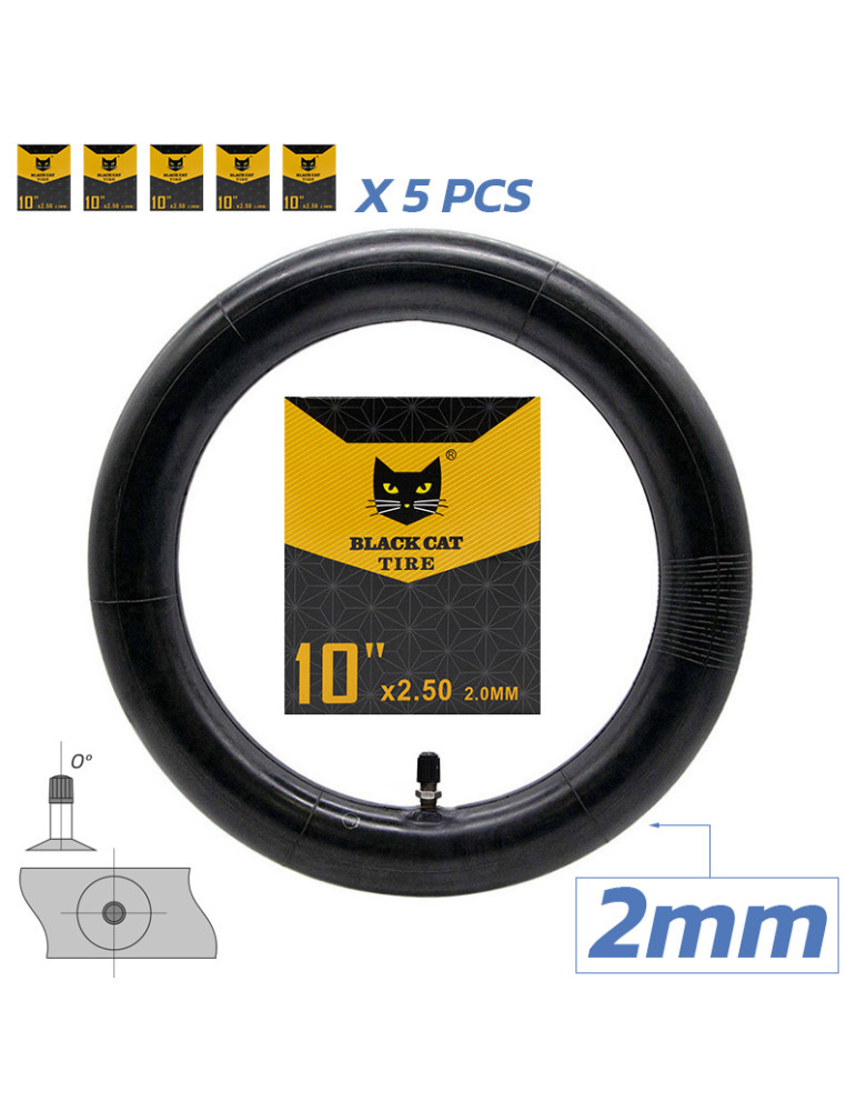 Cámara premium 2.0mm grosor 10x2,5 VR - 5uds [Black cat]