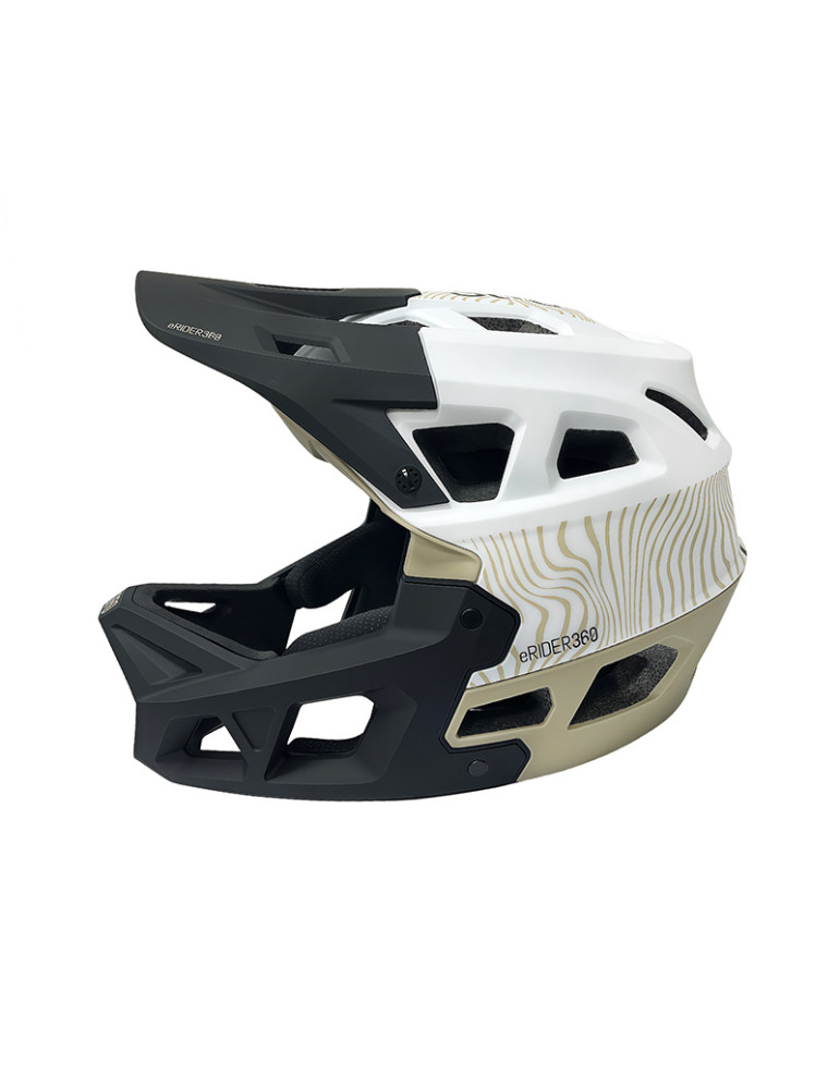 Casco INTEGRA Sport blanco - verde militar M