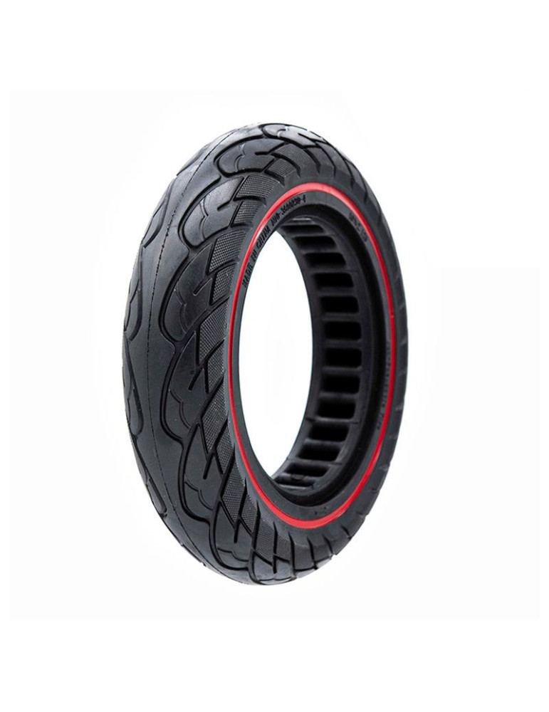 Rueda maciza ultraligera 10x2,125-6,1/B34 - linea roja [Nedong]