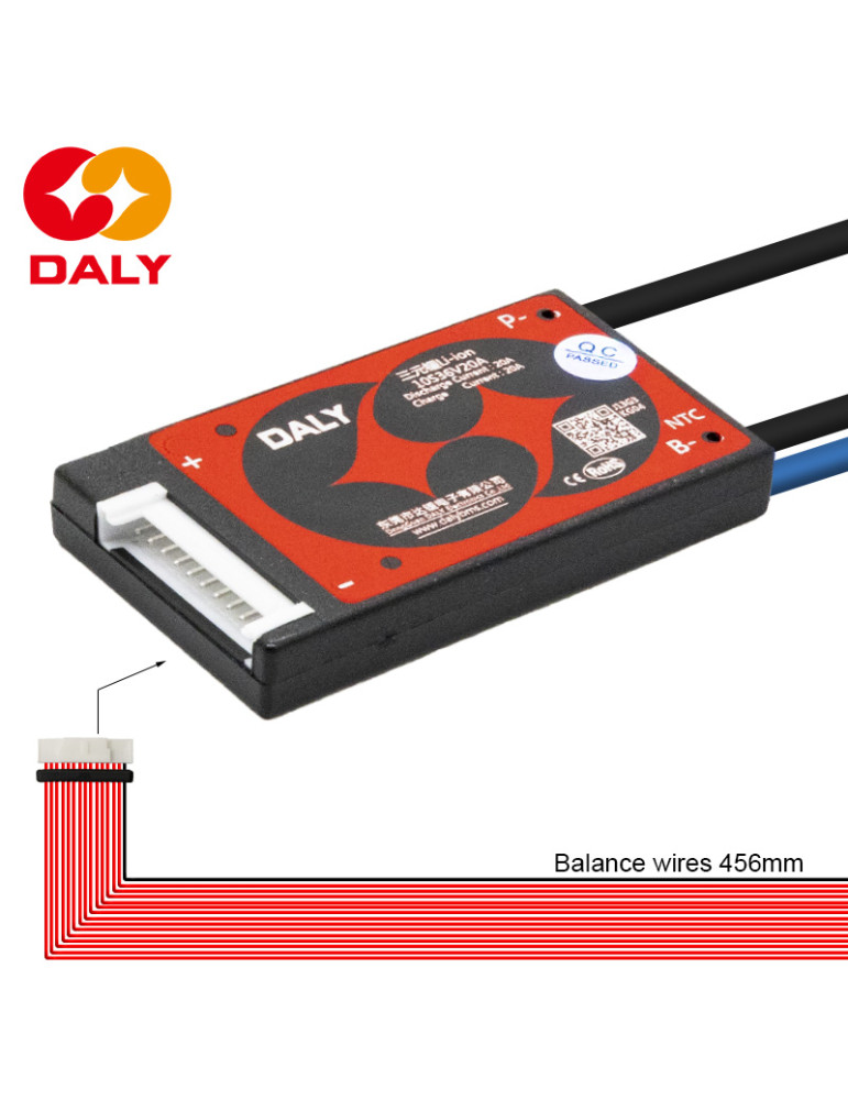 BMS 10S 36V 20A [DALY] New generation