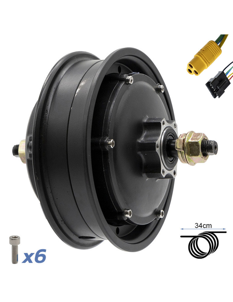 Motor 48v 1000W trasero Kukirin G2 master/Smartgyro Ryder [Original]