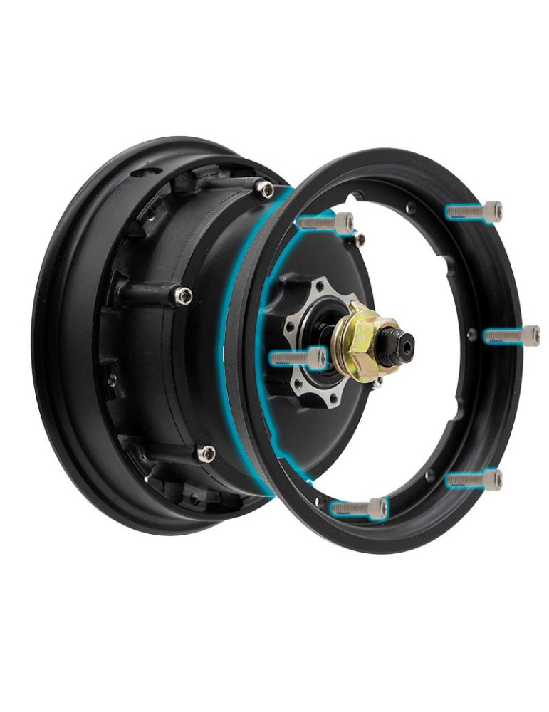 Motor 48v 1000W trasero Kukirin G2 master/Smartgyro Ryder [Original]