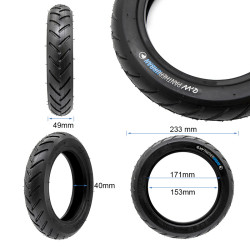 Neumático tubeless 9x2 [EWHEEL PANTHERURBAN runflat] - negro 2
