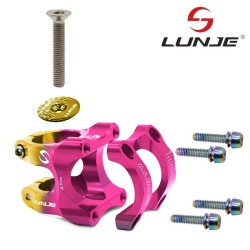 Potencia para manillares de 31,8mm EWPM-003 rosa-amarillo 2