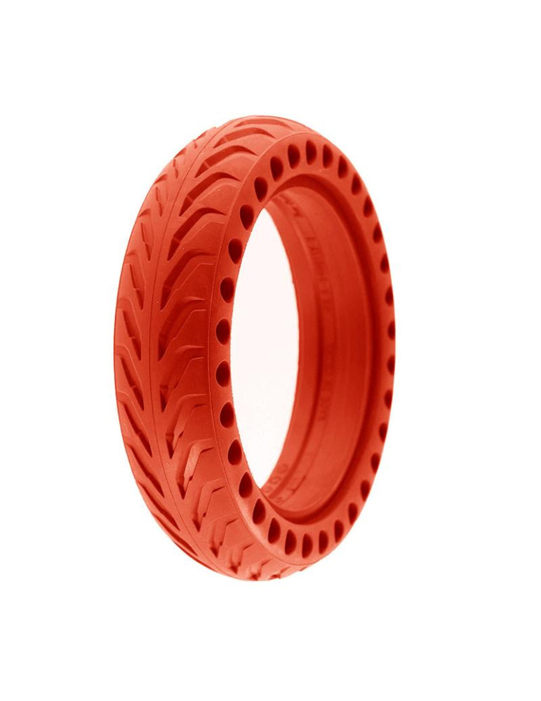 Rueda maciza perforada 8,5x2-6,1/B34 - rojo