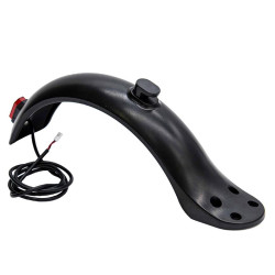 Guardabarros trasero GB5 negro con luz - 4 Tornillos 2