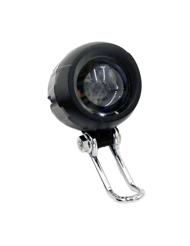 Faro led con claxon negro 12-72v con conector SM