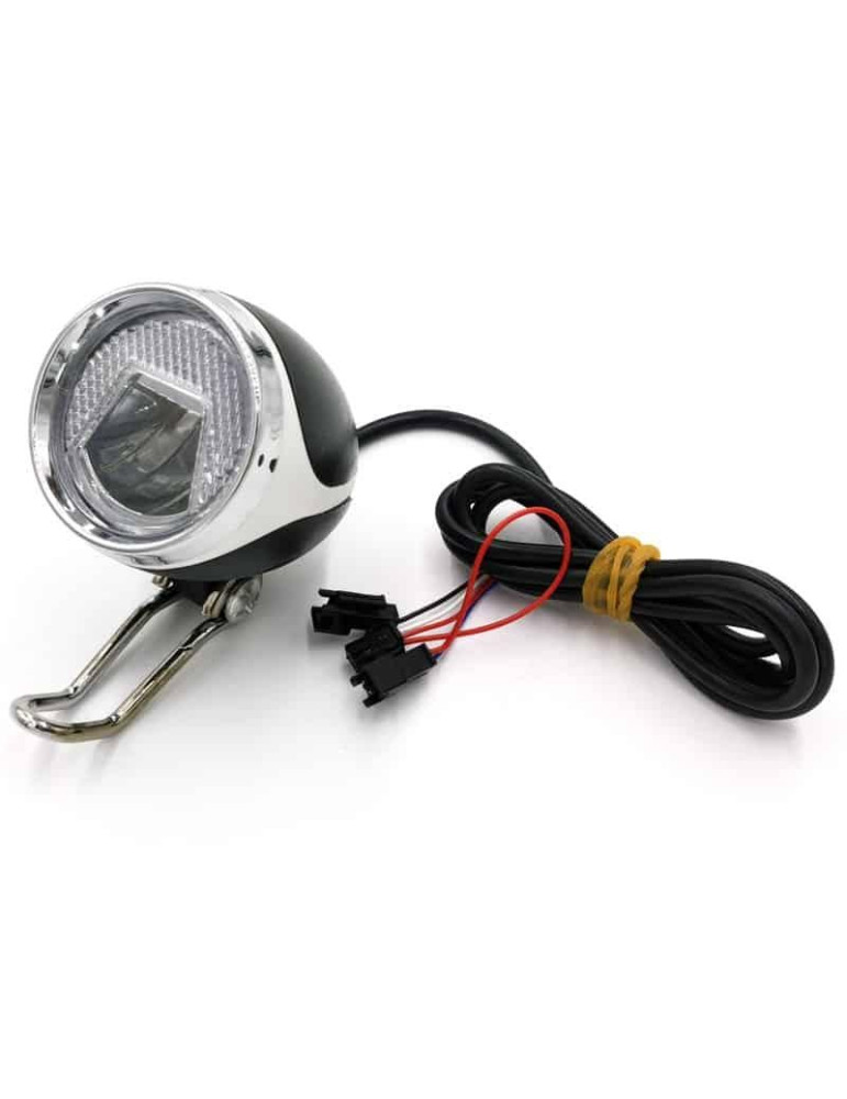 Faro led con claxon blanco 12-72v con conector SM