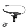 Maneta de freno con sensor, tensor y timbre L [Zoom] - Conector SM 1,2M