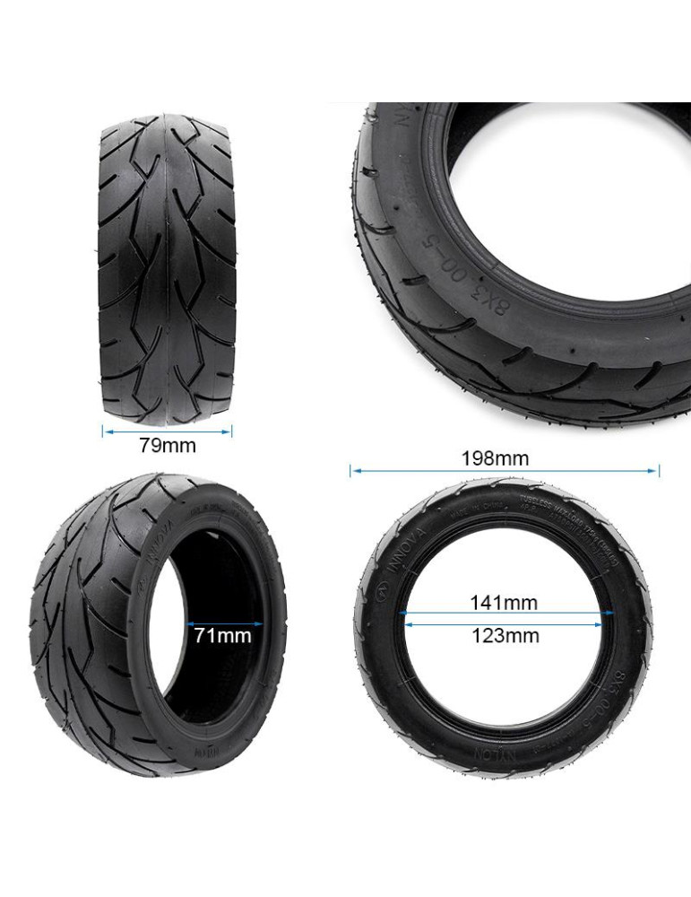 Neumático Tubeless 8x3-5 [Innova]