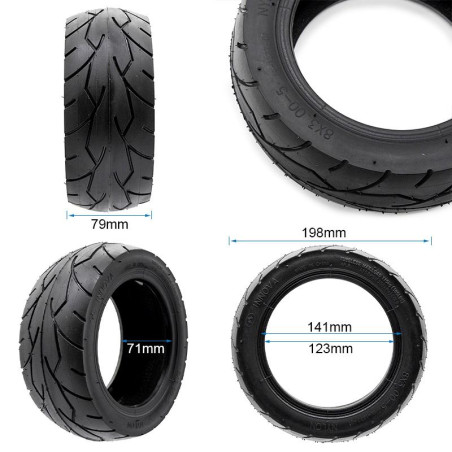 Neumático Tubeless 8x3-5 [Innova]