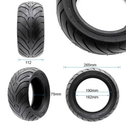 Neumático Tubeless 110/50-6,5 Qind 2