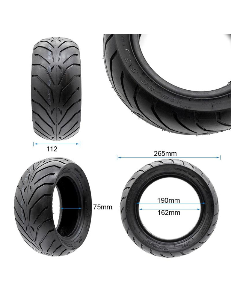 Neumático Tubeless 110/50-6,5 Qind