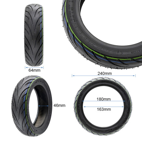 Neumático Tubeless 10x2,3-6,5 [CST]
