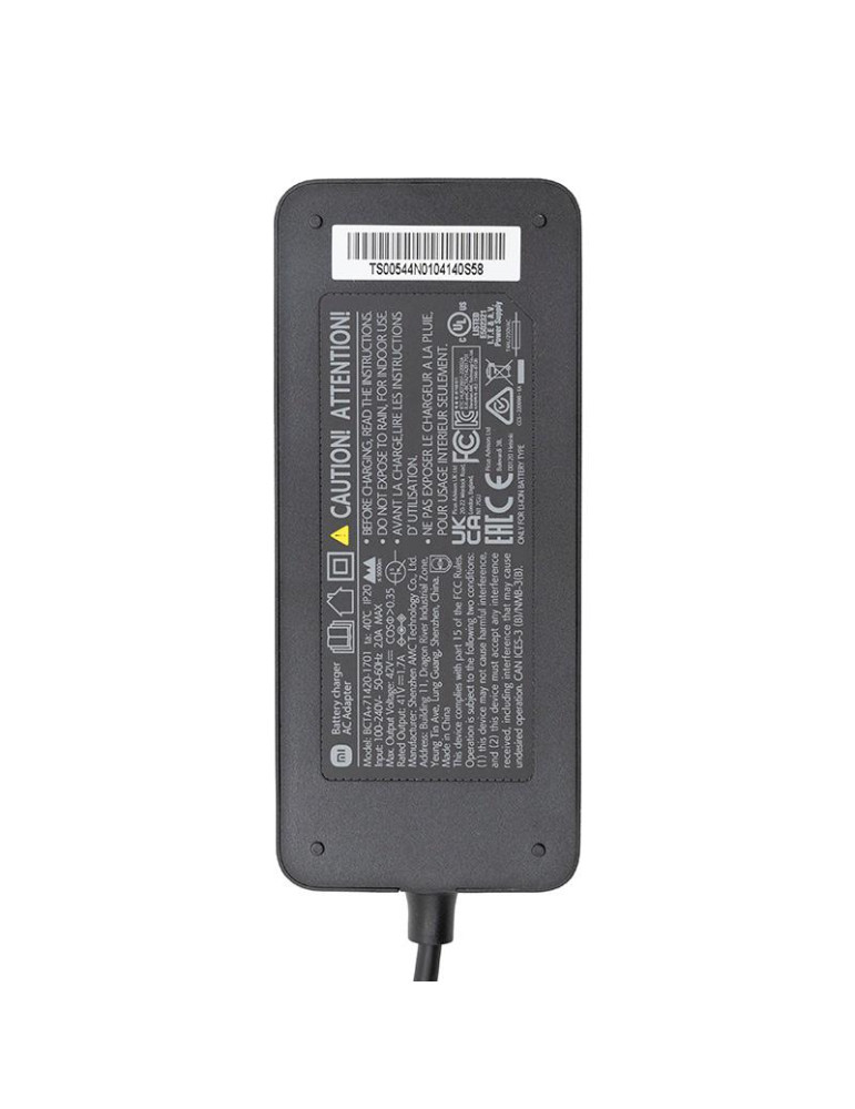 Cargador 36V Xiaomi Mi4 (Salida 41,7V) conector DC 8mm [Original]