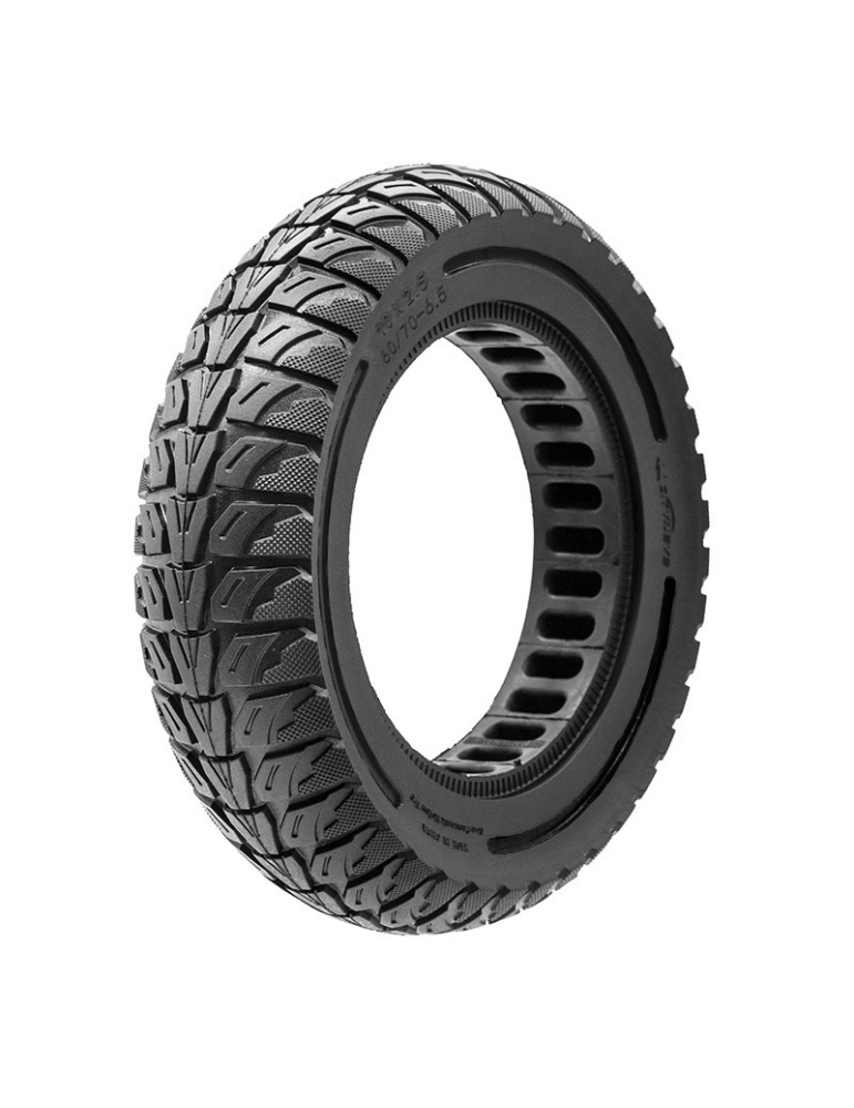 Rueda maciza 10x2,5-6,5 [Cityneye] - negro