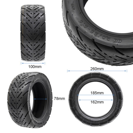 Neumático tubeless 90/65-6,5 EWHEEL PANTHERURBAN