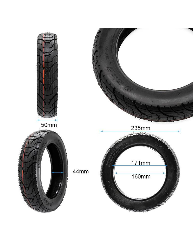 Neumático Tubeless 9,5x2-6,1 [Ewheel]