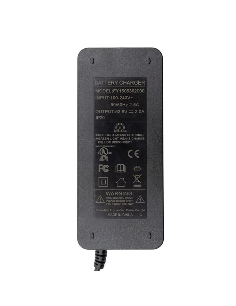 Cargador premium 48v (salida 54,6v) 2A MI4 ULTRA, MI4 PRO (2st Gen)
