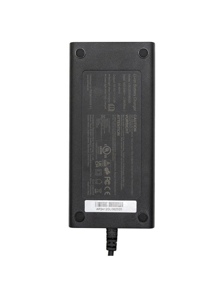 Cargador premium 48v (salida 54,6v) 2A conector Julet 3105 Cecotec Y65