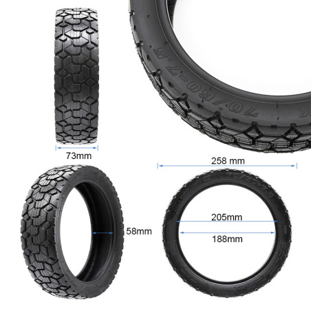 Neumático tubeless 70/60-7,5 EWHEEL RHINOTRACK