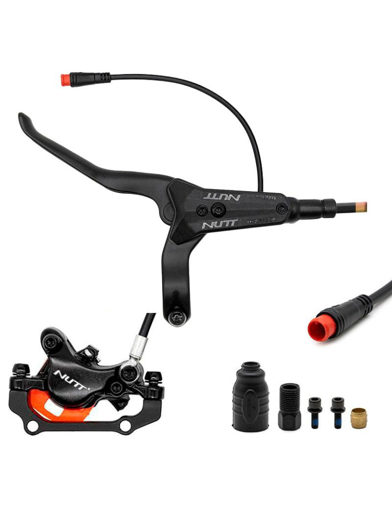 Kit 3 Freno hidráulico negro A5-D Trasero [Nutt]